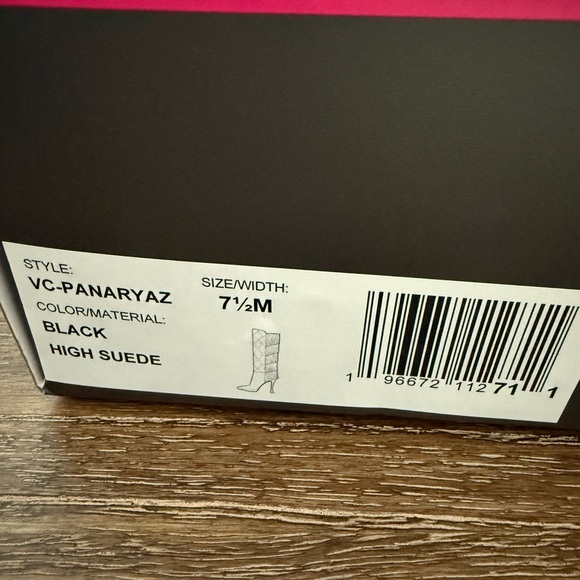 New in Box-Vince Camuto Women's Panaryaz Fringe Embellished Knee High Boot - Picture 6 of 10